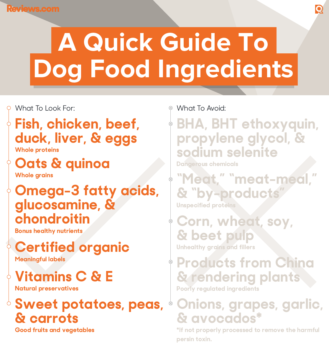 Dry Dog Food Ratings Chart